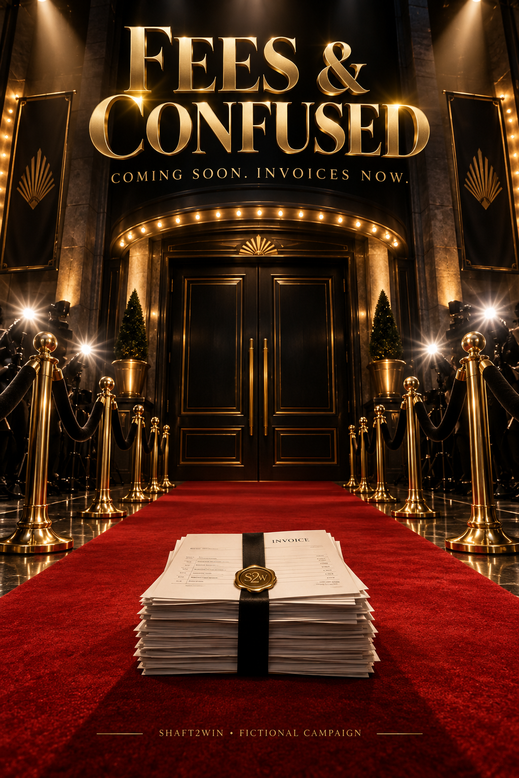 Fees & Confused — fictional entertainment campaign